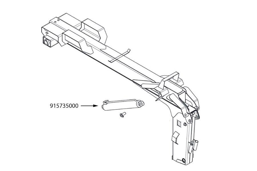 Picture of Miller Boom Lift Cylinder Vulcan V-50