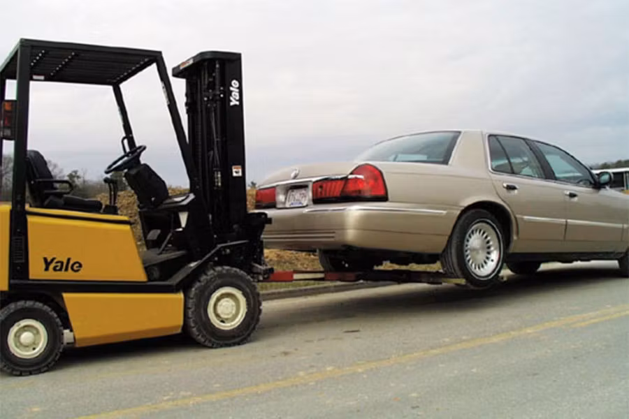 Picture of Miller Forklift to Wheel Lift Attachment