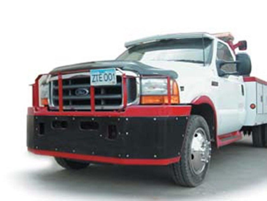 Picture of Diversified Push Bumper Ford F450/F550 SuperDuty and F250/F350 4x4 1999-2004 with Grille Guard