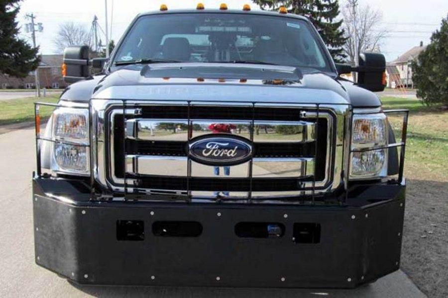 Picture of Diversified Push Bumper Ford F450/F550 SuperDuty 2011-2016 with Grille Guard