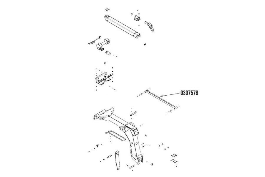 Picture of Miller Boom Extend Cylinder Century Vulcan