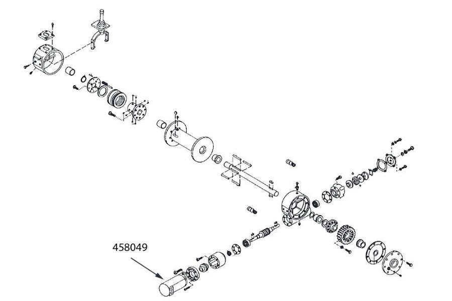 Picture of Char-Lynn Ramsey H930 Winch Motor