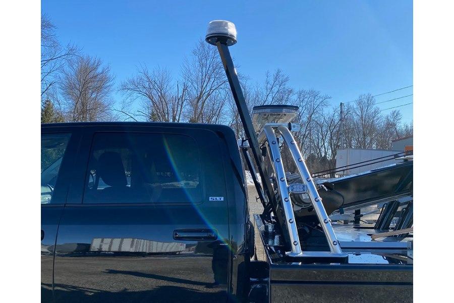 Picture of Zip's Adjustable Light Mount Kit for Deck Installation