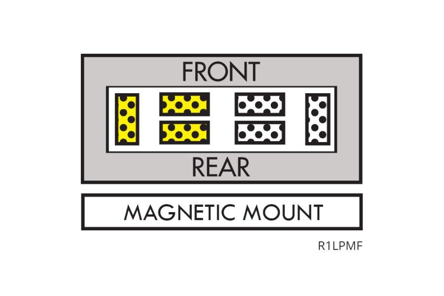 Picture of Whelen Responder Low Profile R1 Series Super-LED Mini Light Bars