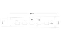 Picture of Power Up 5 Switch Panel '98 - '04 Freightliner FL60