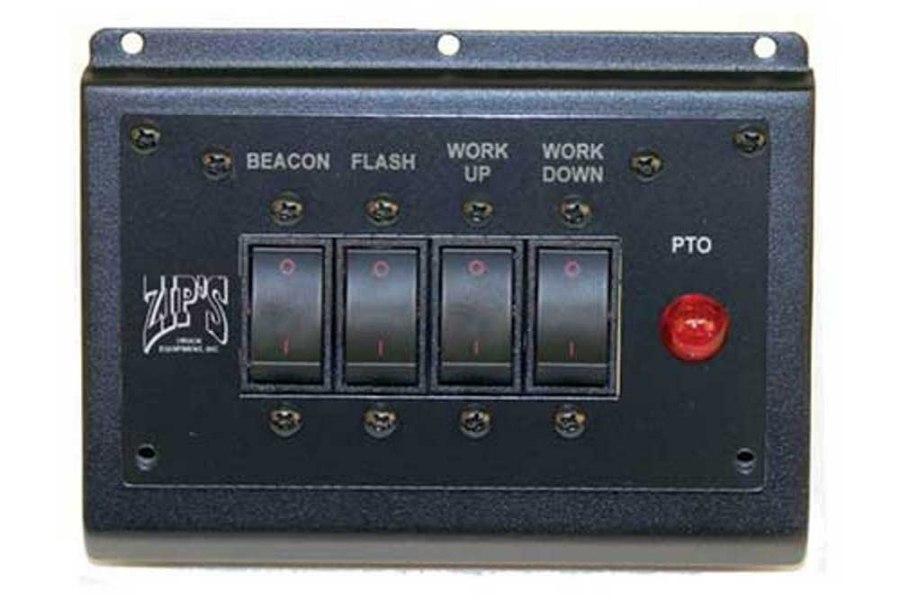 Picture of Power Up Switch Panel 4 Switch LH Dash 08' - Current Dodge / Sterling 3500 / 4500 / 5500