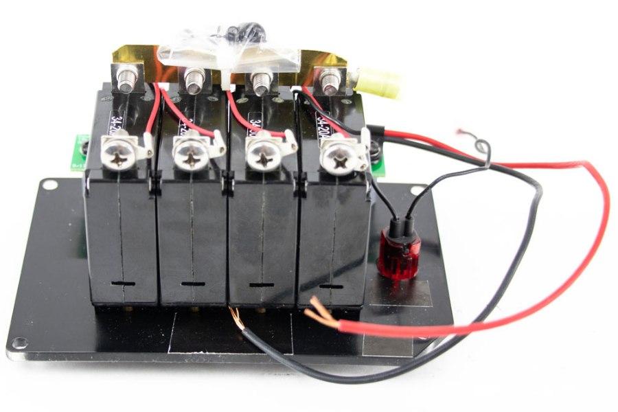 Picture of Power Up Switch Panel 4 Switch RH Dash 08'- Current Dodge / Sterling 3500 / 4500 / 5500