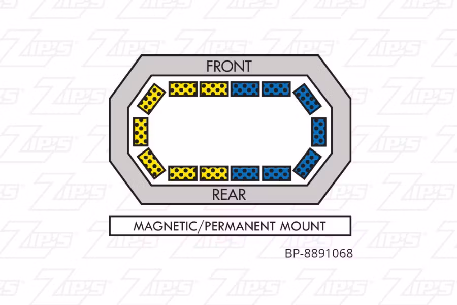 Picture of Buyers Hexigonal LED Mini Light Bar