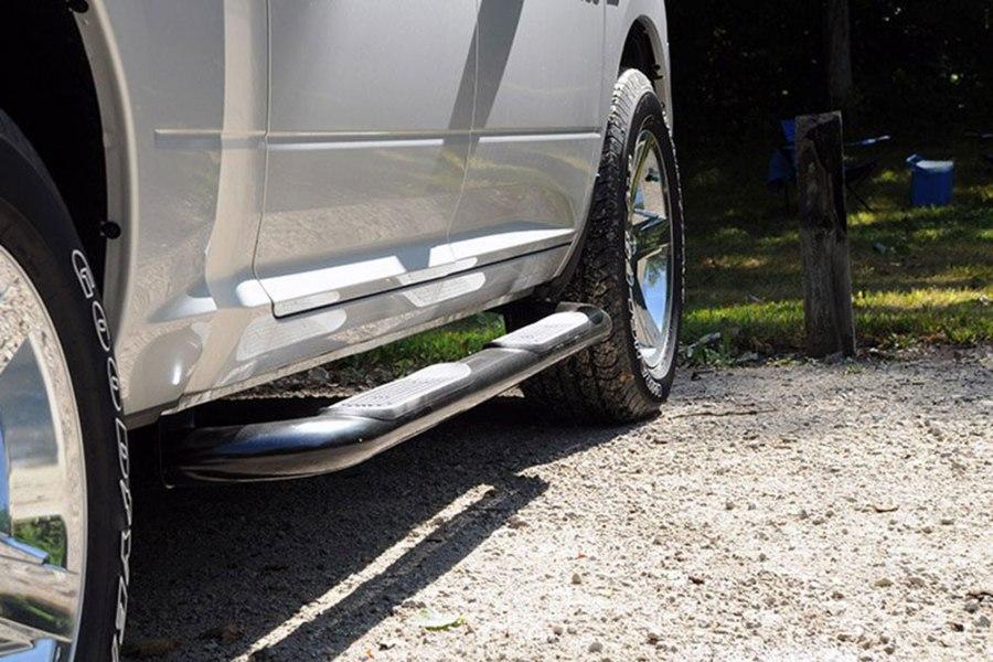 Dee Zee 3" Round UltraBlack Tube-Style Side Steps Alternate View