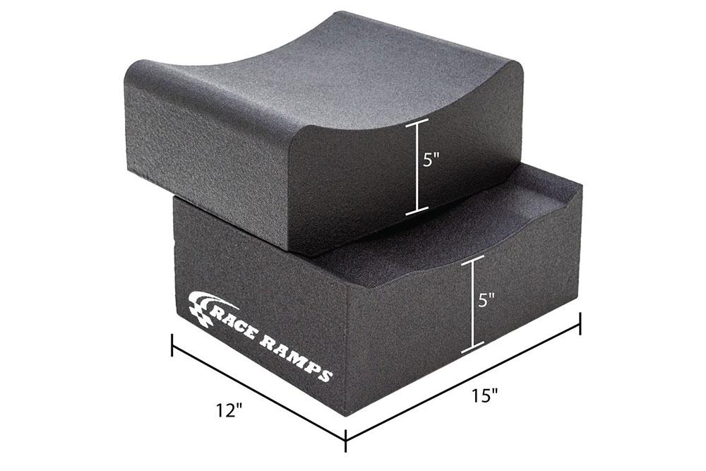 15"L x 12"W x 10"/5"H, (2) Piece