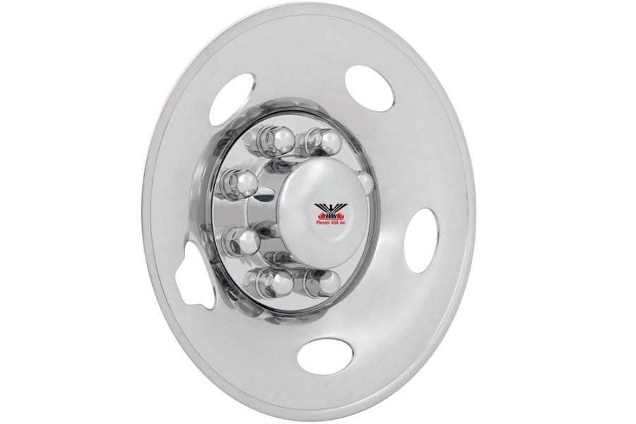 Picture of Phoenix Stainless Steel D.O.T. Single Wheel Simulator Axle Set for 16" 8 Lug 2WD / 4WD Wheels '03 - Current Chevy / GMC G2500 / G3500 and C/K2500 / 3500