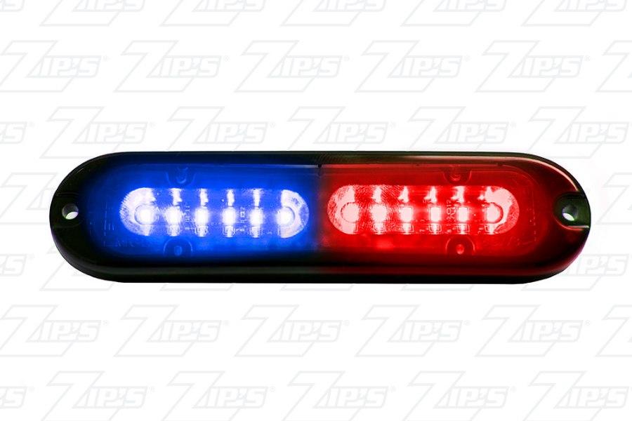 Picture of Whelen Ion T-Series Split Color Super-LED Lighthead with Smoked Lens