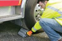 Picture of Sauber MFG All-Terrain Wheel Chocks Steel