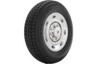 Picture of Phoenix Stainless Steel D.O.T. Single Wheel Simulator Axle Set 16" 8 Lug 7 Oval HH Trailer Wheels