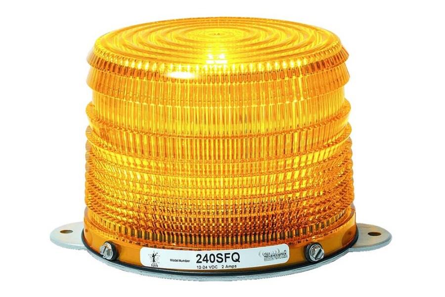 Picture of Star Strobe Beacon, Quad Flash, Permanent Mount, Amber