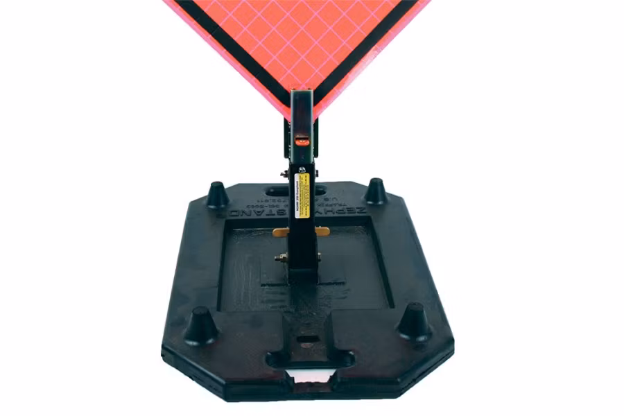 Picture of TrafFix Devices Zephyr Sign Stand with Latch Bracket Assembly