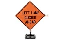 TrafFix Devices Zephyr Sign Stand with Latch Bracket Assembly Feature Close-up
