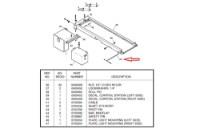 Picture of Century Bed Pivot Pin 38" x 1.25" Century / Challenger / Champion / Holmes / Vulcan