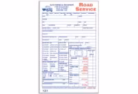 Picture of Custom Road Service Form Books