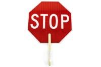 Kishigo Stop/Slow Sign w/ 12" Hardwood Dowel