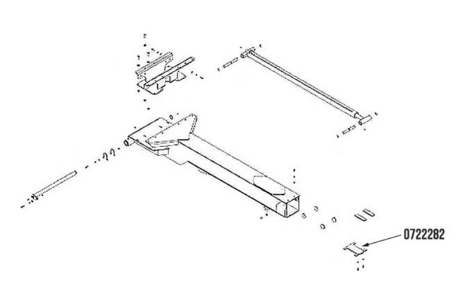 Picture of Miller Wear Pad Cage Plate Century 400 and 600 Vulcan 880 / 890