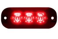 Picture of ECCO Warning LED Single- Split - or Dual Color Surface Mount Model ED3703