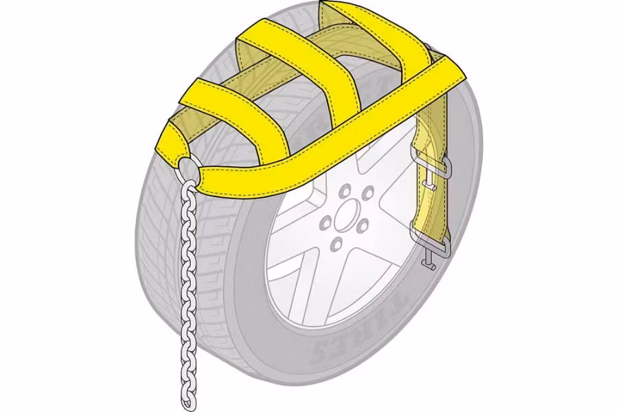Picture of Lift-All 1"W Cage Strap with T-Hook