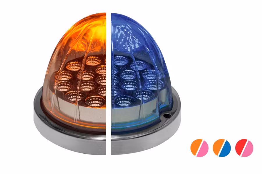 Picture of Trux Dual Revolution Clearance and Marker to Auxiliary LED Watermelon Light