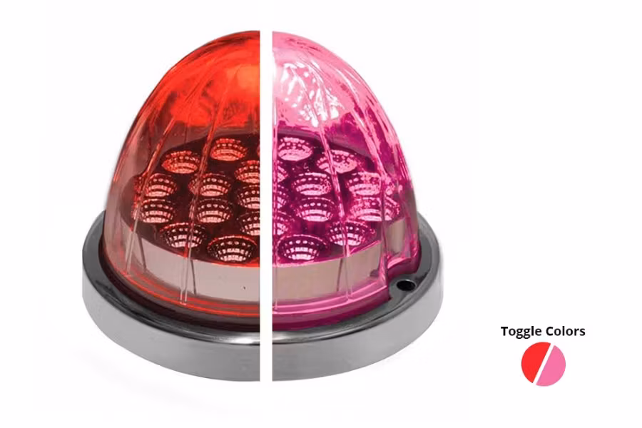 Picture of Trux Dual Revolution Clearance and Marker to Auxiliary LED Watermelon Light