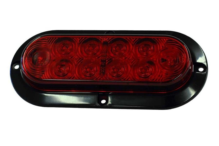 Picture of TowMate Oval Stop / Tail / Turn Red LED 6"