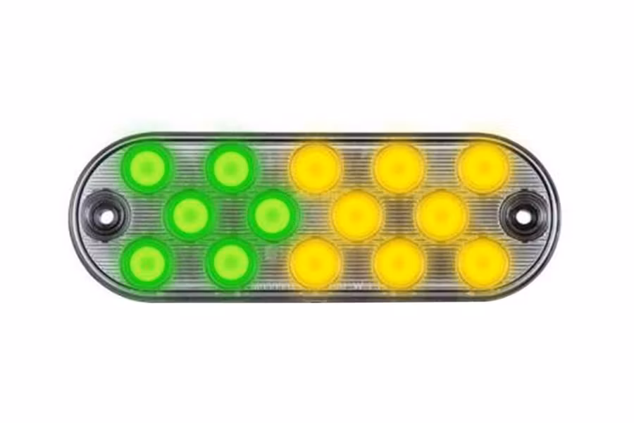Picture of Maxxima Oval Surface Mount Warning Light 14 LED