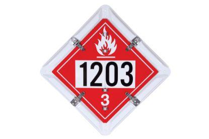 Picture of INCOM Painted White 2 Legend Fuel Flip Placard