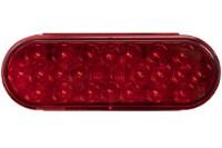 Truck-Lite 6" Oval LED Stop / Tail / Turn Light (Carriers) Additional Angle