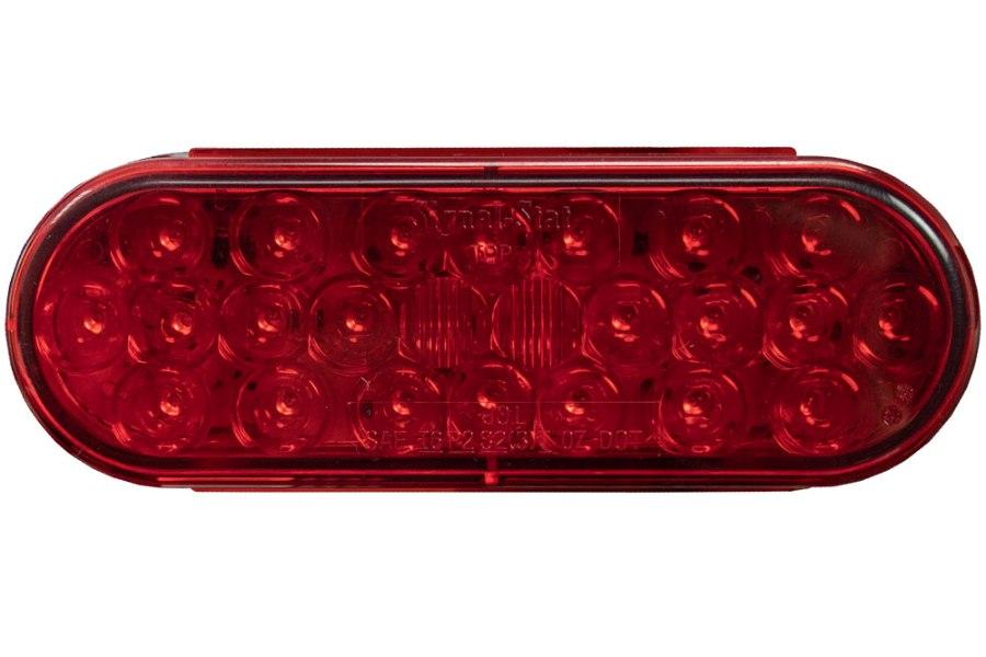Truck-Lite 6" Oval LED Stop / Tail / Turn Light (Carriers) Additional Angle