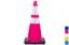 Picture of JBC Revolution Series Colored Reflective Traffic Cone-Dual Reflective Strip