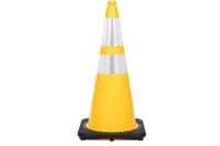 Picture of JBC Revolution Series Colored Reflective Traffic Cone-Dual Reflective Strip