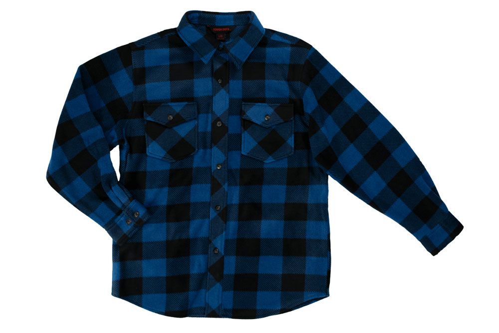 Picture of Tough Duck Buffalo Check Fleece Flannel Shirt