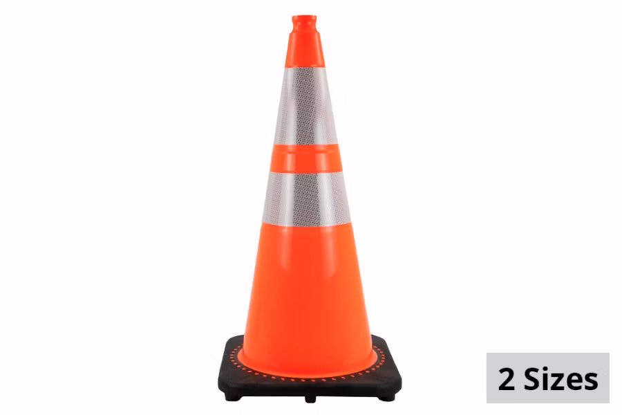 Picture of Hi-Way Safety Orange Reflective Traffic Cone