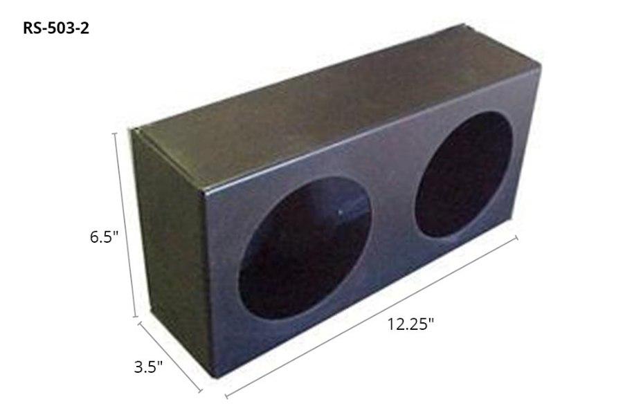 Picture of Race Sport 4in Round Steel Light Box w/ Knockouts