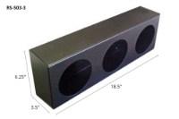 Picture of Race Sport 4in Round Steel Light Box w/ Knockouts