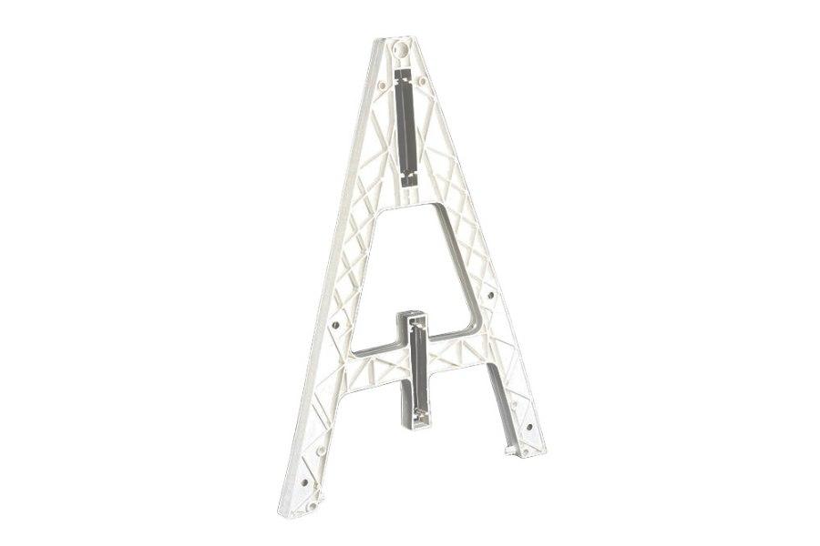 Picture of Cortina 2 Board White A-Frame Barricade Leg