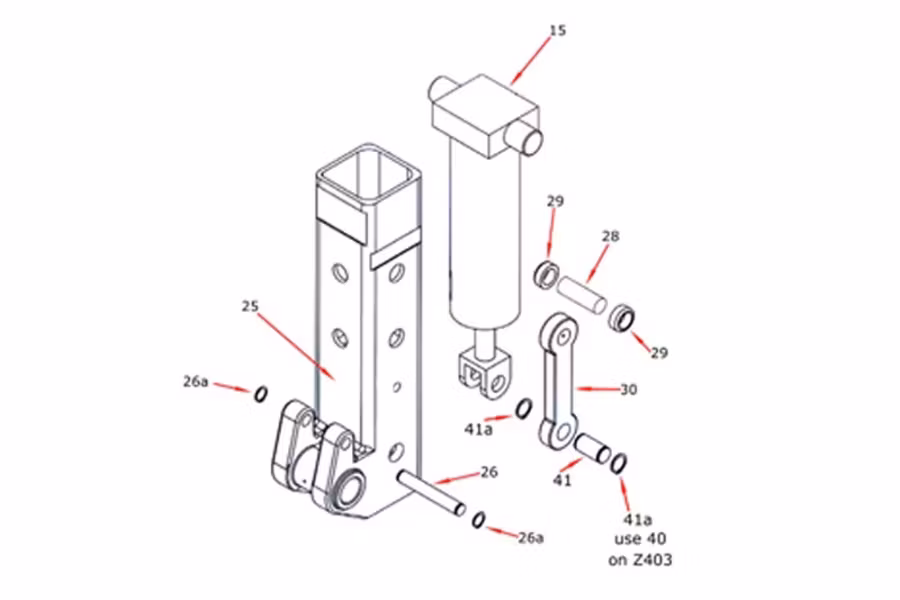 Picture of Zacklift Z403 Inner Main