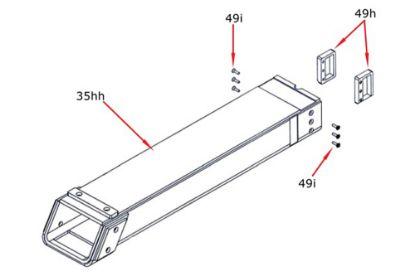 Picture of Zacklift Mid Horizontal Extend Tube