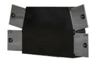 Picture of Buyers Black Steel Backpack Truck Box w/Stainless Steel Door and Flat Floor