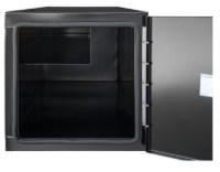 Picture of Buyers Black Steel Straight Side Tunnel Truck Tool Box w/Shelf