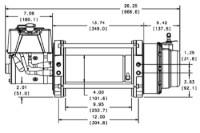 Picture of Warn 12 Series 12,000 lb. 24V Electric Planetary Winch