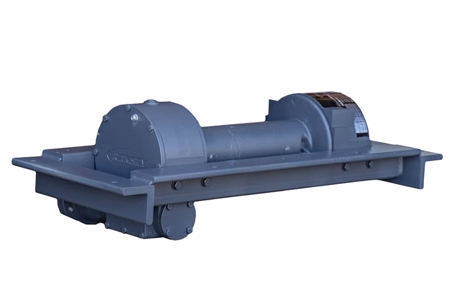 Ramsey HD234 8,000 lb. Hydraulic Worm Winch w/ Ram-Lok - Jerr-Dan w/ Adapter Rod and Box Frame Additional view