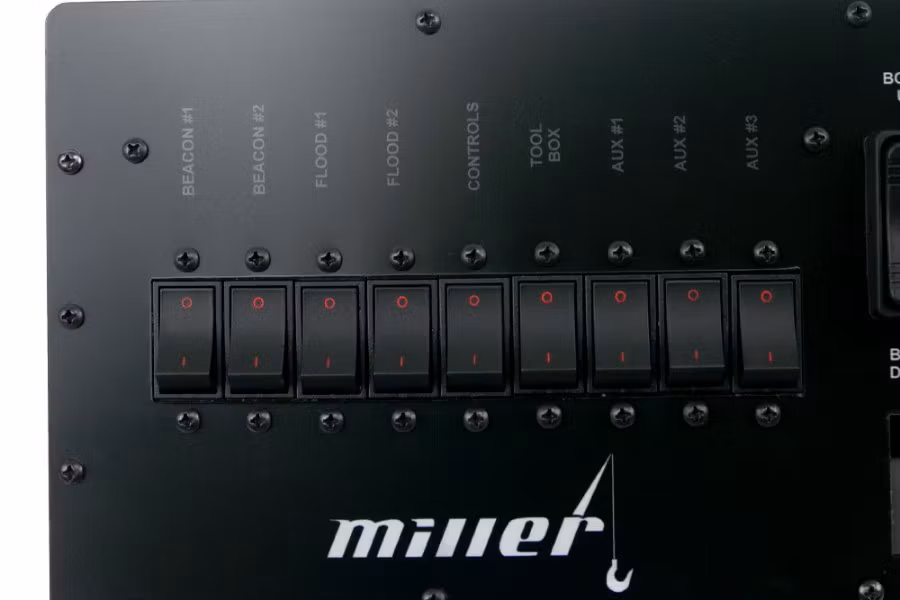 Picture of Miller Switch Panel 9 Switches