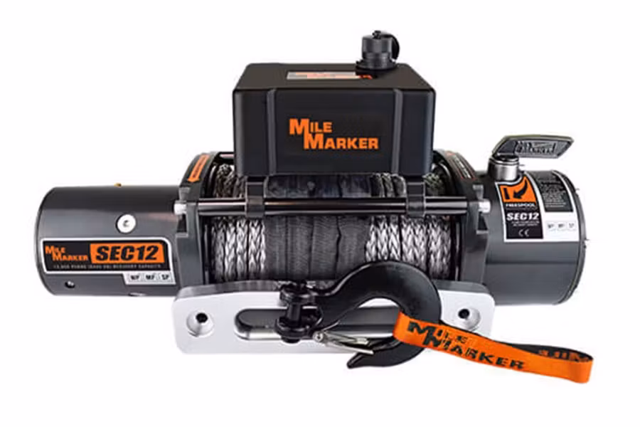 Picture of Mile Marker 12,000 lb Waterproof Electric Winch