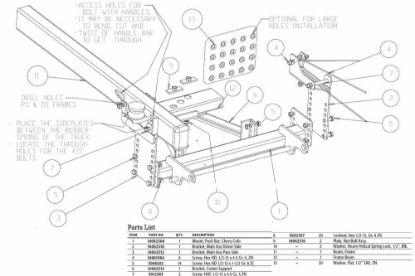 Picture of SnowDogg MD/MDII and VMD/VMDII Series Mount 2004-2013 GM Colorado/Canyon